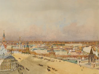Vista de Moscou, 1898