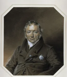 Retrato de Friedrich Christian Adolf von Motz