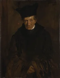 Retrato de Ignaz von Dollinger 1799-1890, 1883.