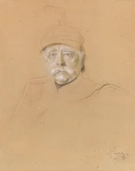 Retrato de Otto von Bismarck 1815-1898, 1894.