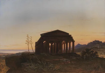 O Templo da Concórdia por Girgenti