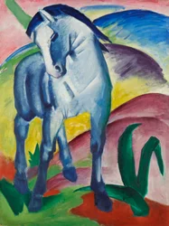 Cavalo azul I
