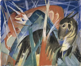 Fable Animals I Composição com animais I, 1913