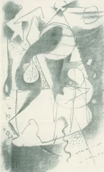 Franz Marc - Caderno de desenho do campo - Folha 02