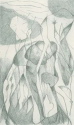 Franz Marc - Caderno de desenho do campo - Folha 03