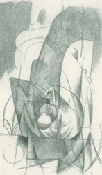 Franz Marc - Caderno de esboços do campo - Folha 15