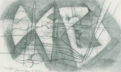 Franz Marc - Caderno de esboços do campo - Folha 17