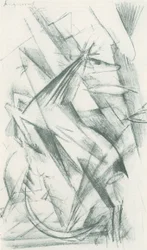 Franz Marc - Caderno de esboços do campo - Folha 22