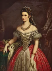 Retrato de Elisabeth da Baviera.