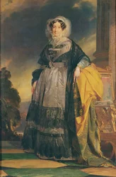 Retrato de Adelaide de Orléans (1777-1848), Mademoiselle de Chartres, conhecida como Madame Adelaide