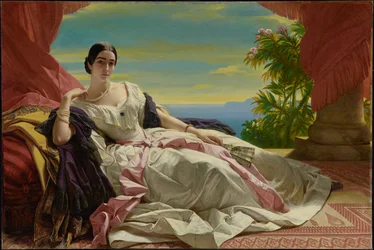 Retrato de Leonilla, princesa de Sayn-Wittgenstein-Sayn