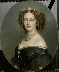 Retrato de Sophia Frederika Mathilda (1818-1877), princesa de Württemberg