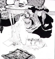 Cena lésbica, prancha 17 de «La Grenouillère»