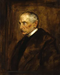 Retrato do chanceler imperial, príncipe zu Hohenlohe-Schillingsfürst