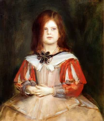 Retrato de Gabriella Lenbach, 1898
