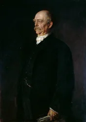 Retrato de Otto von Bismarck 1815-1898, 1884.