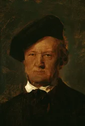 Richard Wagner com boina