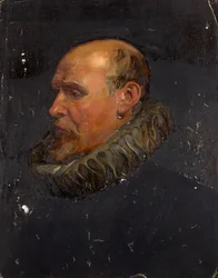 Retrato de um Cavalheiro com Braço de Pescoço