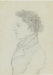 Franz Schubert 1797-1828, aos 17 anos, ca 1814
