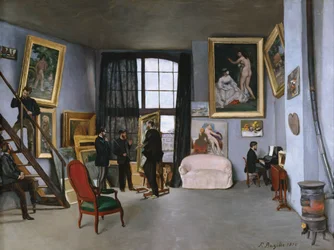 O atelier de Bazille