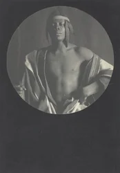 Monarca Etíope, 1897, impresso c. 1902.