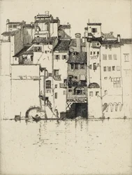 No Arno, século 20 (gravura)