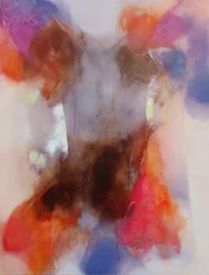 Mistura de cores etéreas