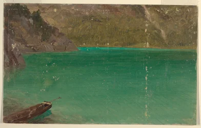 Lago alpino (Baviera ou Suíça)