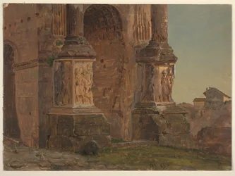 Arco de Septímio Severo, Roma