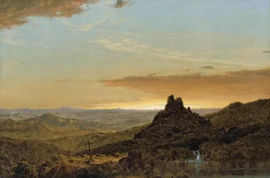 Cruz no deserto