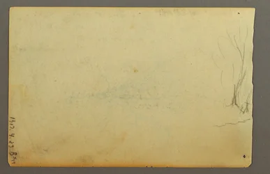 Desenho, Uma árvore sem folhas, fevereiro de 1845