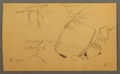 Desenho, Pedregulhos, fevereiro, possivelmente 1868