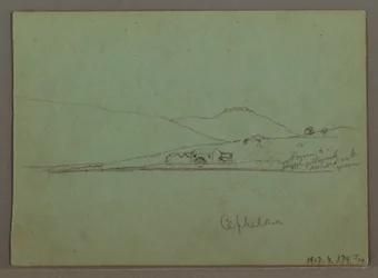 Desenho, Cefalónia, Grécia, abril de 1869