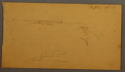 Desenho, Cliffs, 1859