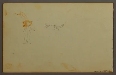 Desenho, Estudo de nuvens, 1844