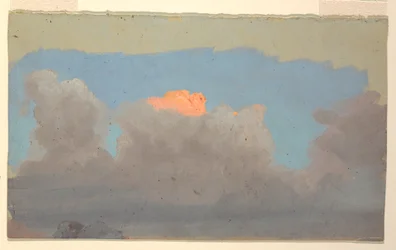 Desenho, Estudo de nuvens, 1860-70