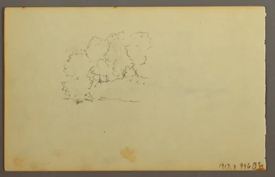 Desenho, Nuvens, 1844