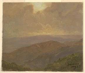 Desenho, Céu nublado, agosto de 1865