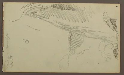 Desenho, Cataratas ao luar, 1858