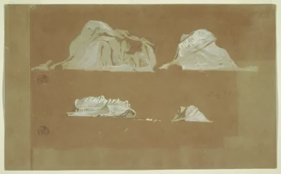 Desenho, Icebergs flutuantes, 5 de julho de 1859