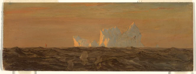 Desenho, Icebergs, junho ou julho de 1859