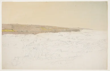 Desenho, Jerusalém, vista geral, abril (), 1868