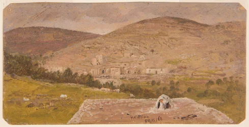 Desenho, Paisagem, 1865