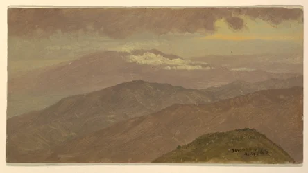 Desenho, Paisagem, agosto de 1865