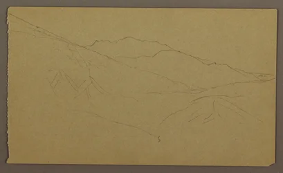 Desenho, Paisagem, maio-agosto de 1865