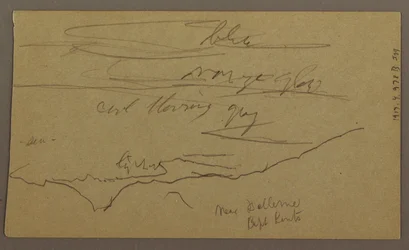Desenho, Paisagem, maio-agosto de 1865