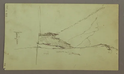 Desenho, Picos da Montanha, Rio, julho de 1868