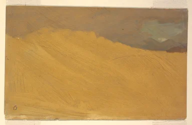 Desenho, Paisagem montanhosa, 1860-70