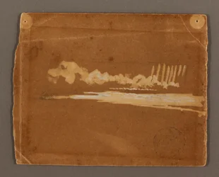 Desenho, Cataratas do Niágara, possivelmente 1856