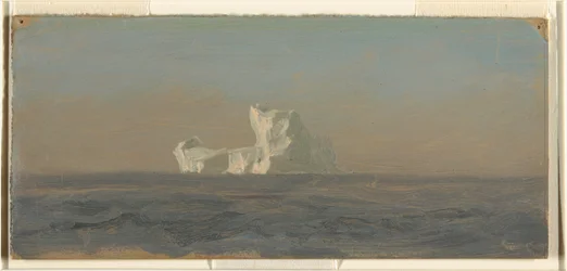 Desenho, ao largo de Iceberg, Terra Nova, junho de 1859